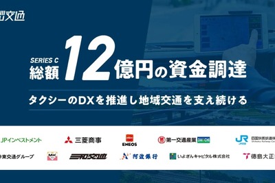 電脳交通、12億円を追加資金調達…EV活用のデマンド交通などに充当 画像