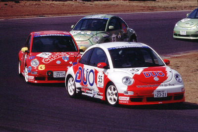 VW「ニュービートルカップジャパン2002」第3戦、鈴鹿サーキットにて開催 画像