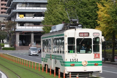 熊本市電の全車両がタッチ決済とQRコードに対応…路面電車初、Visa以外のブランドも可能に 4月25日から 画像