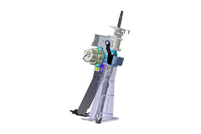 低コストで小型トラックのADASに対応、ジェイテクトがC-EPSタイプ操舵アクチュエータを開発 画像