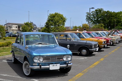 ブルーバードやスカイラインなど280台…昭和平成なつかしオールドカー展示会 画像