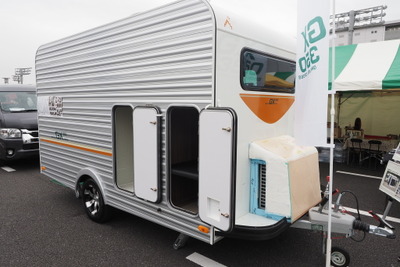 積む、寝るに特化し若者からも支持:タコス「グランドクロスGX350」…神奈川キャンピングカーフェア 画像