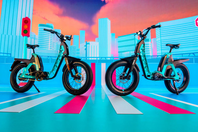 ヤマハ『ブースター』の名前が新型eバイクとして復活!フル電動のモペッド版は時速45kmで走行可 画像