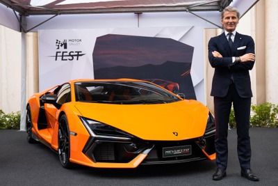 ランボルギーニ、電動スーパーカーの『レヴエルト』を披露…伊モーターバレーフェスト2023 画像