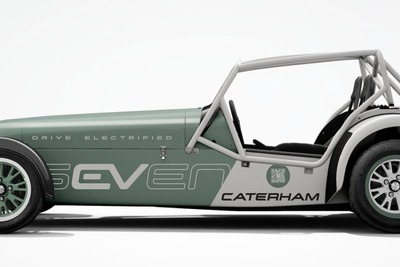 0-96km/h加速は4秒、ケータハム『セブン』のEV提案…240馬力モーター搭載 画像