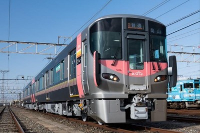 岡山・備後エリアの227系「Urara」は7月22日から運行…117系は定期運用を終了へ 画像