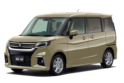 三菱 デリカD:2、車線逸脱抑制機能を追加…機能装備も強化 画像