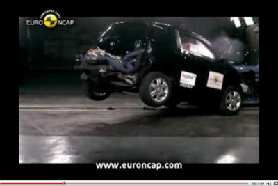 ［動画］トヨタ iQ…ユーロNCAPが認めた高い安全性 画像