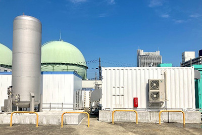 CO2フリー水素を東京ガスが製造開始、荒川区の水素ステーションで燃料電池車用に供給 画像