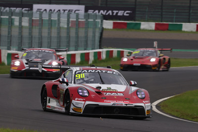 香港のAbsolute Racingが優勝、チーム前澤友作氏のフェラーリは6位…GTワールドチャレンジアジア第５戦鈴鹿 画像