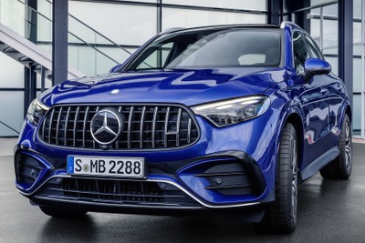 F1譲りの電動ターボは421馬力、メルセデスAMG『GLC』新型に「43」 画像