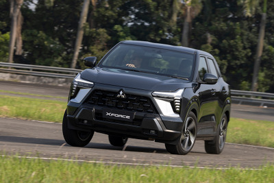 ASEAN向け新型コンパクトSUV、三菱自動車が『エクスフォース』をインドネシアで世界初公開 画像