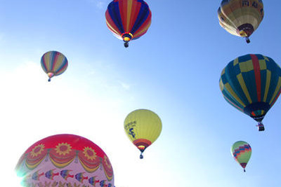熱気球ホンダグランプリ…風任せ、自然と一体 画像
