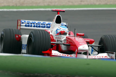 【トヨタF1ドリーム】オベ・アンダーソン「完走できてほっとしている」 画像