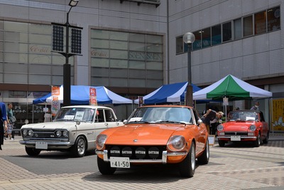 草加駅前で懐かしの名車を展示…クラシックカーフェス in Soka 画像