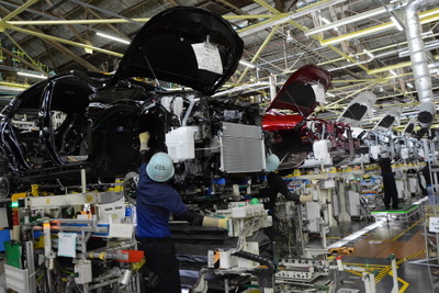 【株価】トヨタが反落、システム障害で全国工場稼働停止を嫌気 画像