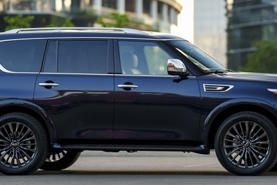 インフィニティ『QX80』、400馬力V8搭載の最上位SUV…2024年型を米国発表 画像