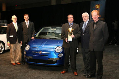 ワールドカーデザインオブザイヤー…フィアット 500 が受賞 画像