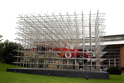 フェラーリF1が彫刻作品に……やっぱりアートなんだなあ 画像