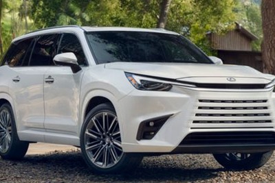 レクサスの新型SUV『TX』、新スピンドルフェイス採用…今秋米国発売へ 画像