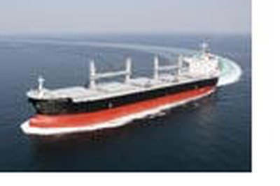 三井造船、5万6000重量トン型ばら積み貨物運搬船を竣工 画像