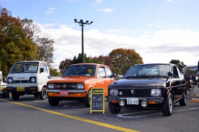 フロンテやミニカなど、2スト車も元気に参加…昭和平成名車展示会 画像