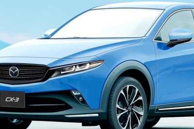マツダ・ロータリーEV第二弾だ!『CX-3』満を持して9年ぶり世代交代へ 画像