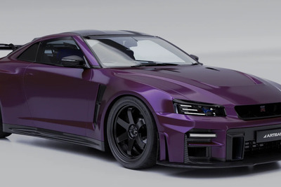 おっ、日産『GT-R』がR34 GT-R に変身？ カーボンボディで…世界限定36台 画像