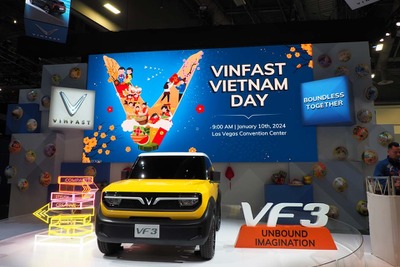 ベトナム発の新興EVメーカー「ビンファスト」、2種類の提案！ その存在感に注目…CES 2024 画像