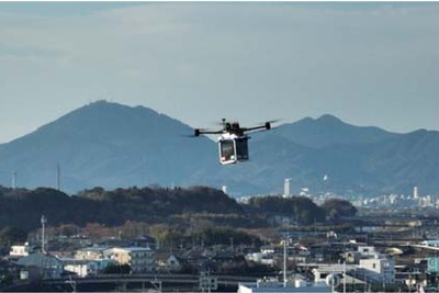 ドローンで部品配送、整備業界の試み…日本特殊陶業などが実証実験 画像