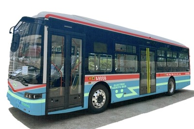京急バスが横須賀市内で大型電気バスを運行　3月上旬から 画像