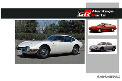 トヨタ 2000GT と A70/A80スープラ、補修部品復刻の真意…GRヘリテージパーツ 画像