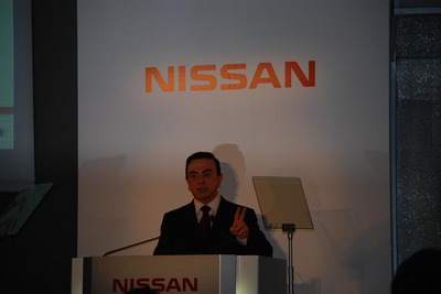 日産のゴーン社長「円高は気に入らない」 画像