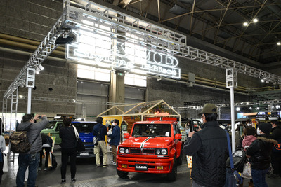 ミニ・サンク再現!ジムニーシエラをベースにしたリトルサンクが話題を呼ぶ…大阪オートメッセ2024 画像