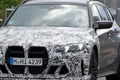 BMW『M3 CSツーリング』はさらに顔が変わる!? スーパーワゴンの頂点、限定台数はどうなる 画像