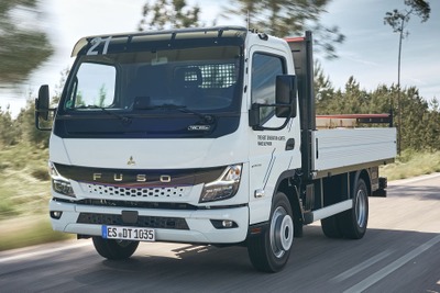三菱ふそうのEVトラック、『eキャンター』がアップデート…2024年型を欧州発表 画像