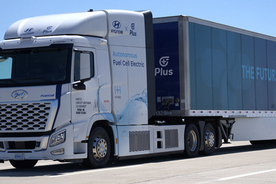 ヒョンデ、レベル4の自動運転燃料電池トラック発表…米国初 画像