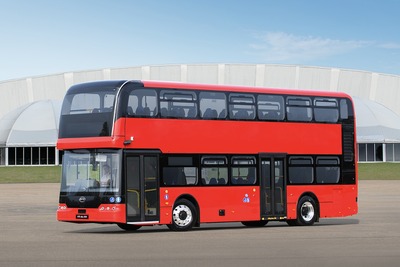 ロンドンの2階建てバスも電動！ BYDが新型発表、2024年内に運行開始 画像