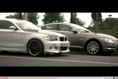 ［動画］BMW 130i 対 ジャガー XF…熱いリベンジ 画像