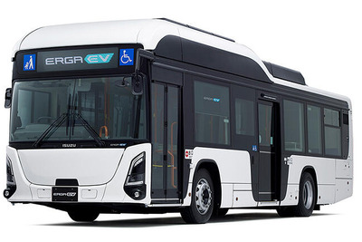 いすゞがBEV路線バス『エルガEV』を発売---フルフラットフロア 画像