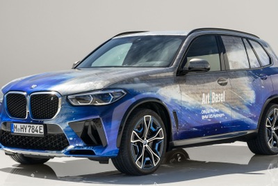 BMWの燃料電池車、車内でサウンドとともに水素の未来を体感…スイス「アート・バーゼル」で公開へ 画像
