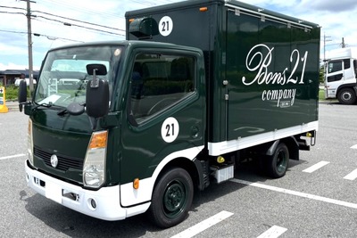 レンタルキッチンカーのラッピング加工を橋本商会が開始 画像