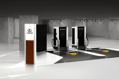 レクサス充電ステーション、全BEVユーザーに開放…利用前日から最大2時間の事前予約が可能 画像