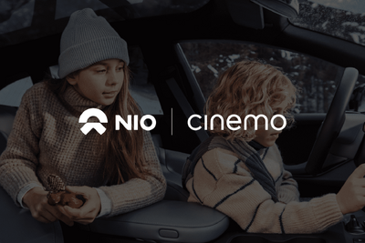 NIOのEV、車内エンターテインメントを強化…ドイツCinemoと提携 画像