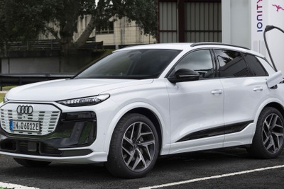 アウディの新型電動SUVは航続641kmに、『Q6 e-tron』新写真を公開 画像
