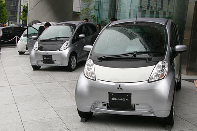 【三菱 i-MiEV 発表】海外へ250台出荷…10年度は1000台へ 画像