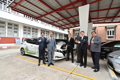 日産『リーフ』を”輸送以外にも”活用、「V2G」プロジェクトをタイで開始 画像
