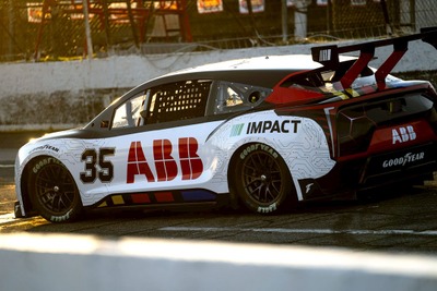 トヨタも開発に参画、NASCARがパワー1000kWのEVプロトタイプ公開…ABBと脱炭素化めざす 画像