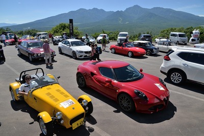 ヒストリックカーで八ヶ岳を望む爽快ツーリング…THE清里RUN エシカルミーティング2024夏 画像
