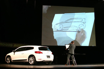 【VW シロッコ 日本発表】デザインテーマは「マッシブさ」 画像